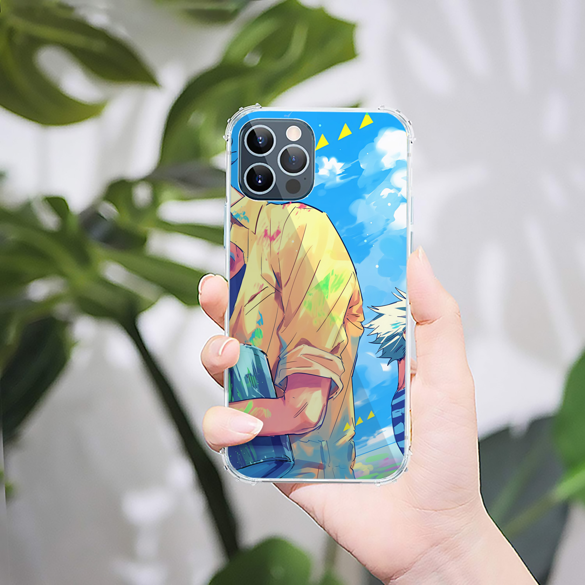 （画像用） ハイキュー!! Haikyu!! 【iPhone 12シリーズ対応】透明スマホケース（クリアソフトケース）